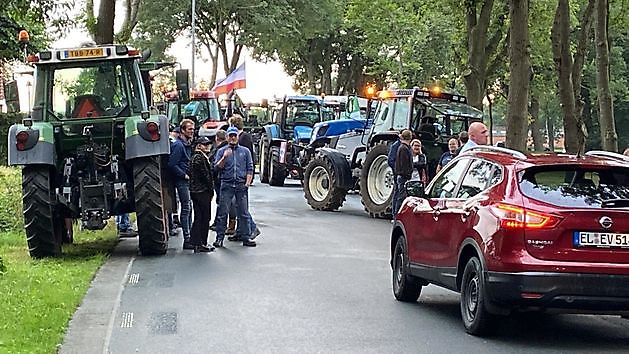 Boerenprotest ook in onze regio - RTV GO! Omroep Gemeente Oldambt