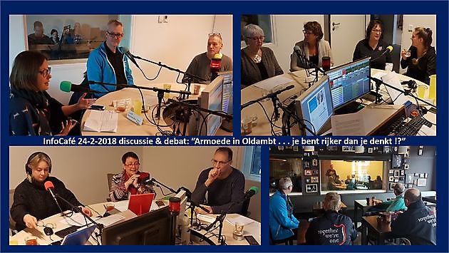 Het InfoCafé van zaterdag 24 februari was weer spraakmakend. - RTV GO! Omroep Gemeente Oldambt