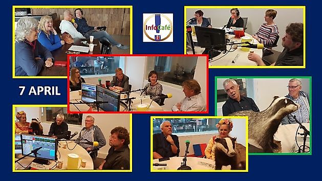 Info Café: volle bak in de studio en in Theater Café Koperen Kees. - RTV GO! Omroep Gemeente Oldambt