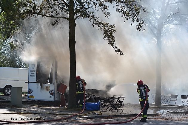 Patatkraam brandt uit in Winschoten - RTV GO! Omroep Gemeente Oldambt