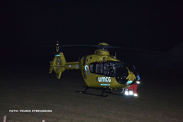 Trauma helikopter naar Winschoten voor incident - RTV GO! Omroep Gemeente Oldambt