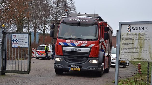 Brandweer rukt uit naar Solidus Solutions Oude Pekela - RTV GO! Omroep Gemeente Oldambt
