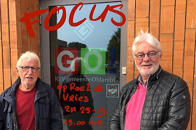 FOCUS zaterdag 25 september op Roel de Vries - RTV GO! Omroep Gemeente Oldambt