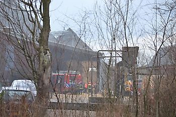 Brandweer blust brand bij Groenvoerdrogerij Oldambt. B.V. - RTV GO! Omroep Gemeente Oldambt