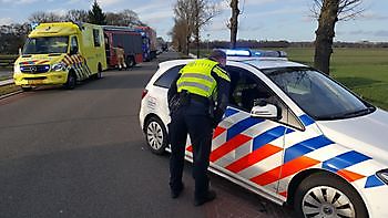 Hulpdiensten naar ongeval Zuiderveen Winschoten - RTV GO! Omroep Gemeente Oldambt